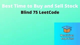 Array 1.2 | Best Time to Buy and Sell Stock | Blind 75 Leetcode | C++ | Interview Placement