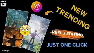Instagram Trending Animation Transition Reels Editing |  trending reels editing | JUST ONE CLICK