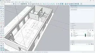 MODÉLISATION D'UNE MAQUETTE BÂTIMENT AVEC SKETCHUP