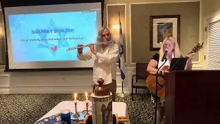 3/21/25-Barry Silver&rsquo;s Yarzhzeit w/Cantor Carol Garrett&Doug Tessler on Flute~End @L&rsquo;Dor Va-Dor ~7/7