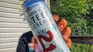 Steel Reserve Malt Liquor | The Steel Brewing Company (Molson Coors) beer review