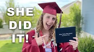 Exchange Student Graduates From American High School! Susi Did it!