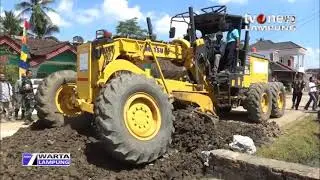 ANGGOTA DPRD LAMPUNG TENGAH APRESIASI PERBAIKAN JALAN BEKRI