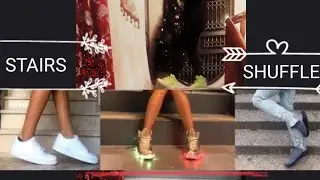 Stairs Shuffle Dance Challenge | Mirror Version (Tutorial) | Umbrella Remix | PraJna Sh.