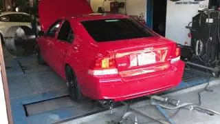 578awhp Volvo S60R Hilton stage 4 dyno.