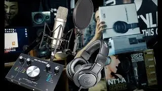 BRprod / unboxing matreil studio recording /اجيو تشوفو كيفاش فتحت استوديو