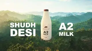 Shudh Desi A2 Milk | Asli A2 Milk | Desi Gir Cow Milk - 20 SEC