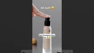 Innovative Foundation Hacks You Should Try😱 | Empty Foundation Hack😱 #shortsfeed #shorts #diyhacks