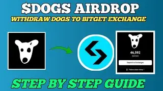 How to Claim DOGS Token to Bitget Exchange  Step-by-step guide