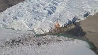 Spectacular Blood falls, Taylor glacier, Antarctica
