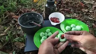Outdoor Cooking - Indonesian Traditional Food - cozy vibes in the hill