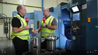 MacIntyre Chocolate Systems Invest in a Matsuura MX-850 PC4 - multi pallet 5 axis CNC machine tool