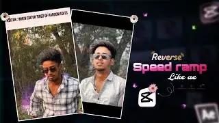 How to make REVERSE Speed Ramp in Mobile | Capcut video editing | Tutorial #speedramplikeae #editing