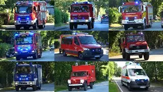 🚨 [900 Einsatzkräfte] Waldbrandgroßübung im Segeberger Forst 🚨