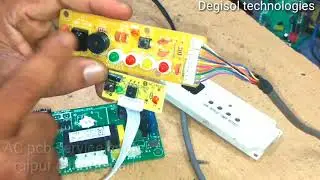 How to change voltas Casette AC  pcb to universel pcb