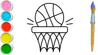How to Draw a Basketball || Volleyball Ball | Drawing and Coloring