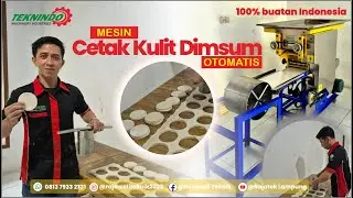 Mesin Cetak Kulit Dimsum Otomatis  [wa : 0813 7933 2731]