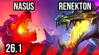 NASUS vs RENEKTON (TOP) | TR Challenger | 26.1
