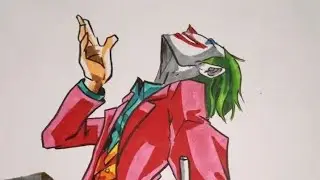How Draw Joker (2019) Tutorial for Beginners.