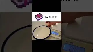 This is enchant  #minecraft #fortune #effective