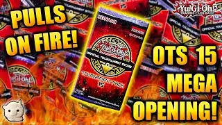 Yu-Gi-Oh! OTS 15 MEGA OPENING!! OUR BEST OTS PULLS EVER! ALL HEAT NO CAP!