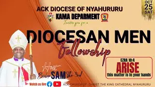 DIOCESAN MEN'S FELLOWSHIP || 25-10-2025 || 9:00AM