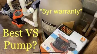 Black & Decker VS Pool Pump