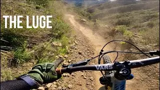 Mountain Biking Through A Wind Storm!? | The Luge MTB Trail | SoCal MTB | Commencal Clash | GoPro