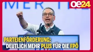 Parteienförderung: Deutlich mehr Plus für die FPÖ
