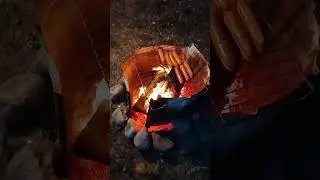 Smokies on the grill #bushbbq #bbq #smokies #food #wilderness