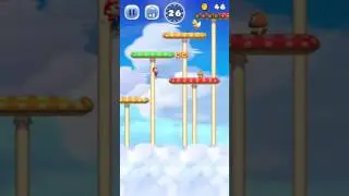 Super Mario Run Walkthrough: World 1-3 [Green Coins]