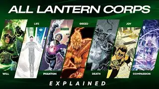 Every Lantern Corps Explained