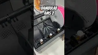 Bambulab upped their game with the changes on the new AMS 2 #shorts #bambulab #3dprinting