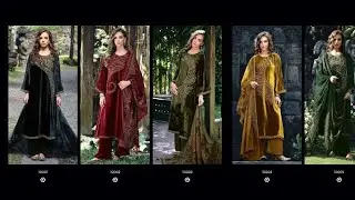 Fancy suit Sale live makhmal velvet suit sale design suit sale partywearsuit sale Free shipping cod