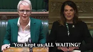 Smug Minister FORCED to apologise after &lsquo;WASTING&rsquo; the Speaker&rsquo;s time