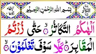surah takasur || surah takasur ki tilawat || bht he khobsorat andaz me surah takasur | @Hifz123