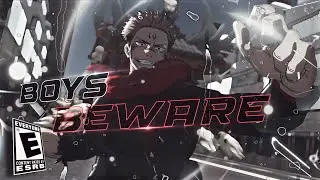 Boys Beware - Sukuna👹「AMV/Edit」4K Quick edit