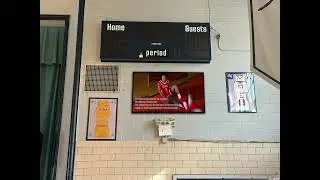 75in Billboard inside Gallagher Gymnasium (Scoreboard 1) - Monsignor Scanlan H.S. -- Bronx, NY--