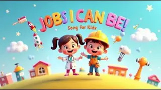 Jobs I Can Be! 👩‍⚕️👨‍🚀 | Dream Job Song for Kids | Learn & Pretend Together!