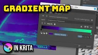 Gradient Map Filter (Krita Tutorial)