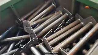 Cuplock Scaffold Wall Tie Connection Tube with a Base Plate and a Ledger Blade - Fixing Element