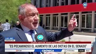 Luis Juez dijo presente en la inauguración de la nueva sede de la Bolsa de Comercio de Córdoba