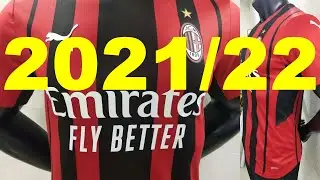 HIGH QUALITY 2021-2022 AC MILAN  home and Third jerseys