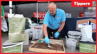 How to Lay A Porcelain Patio with Rock-Tite Bedding Mortar with a Lifetime Guarantee!