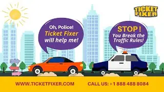 GOT A TRAFFIC TICKET in the USA WHILE DRIVING! || Ticket Fixer will SOLVE your Traffic Tickets!