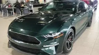 2019 Ford Mustang Bullitt in Dark Highland Green Metallic at Dale Howard Auto Center in Iowa Falls