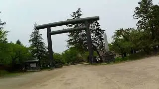 小谷写真クラブ所属A　桜が散った弘前公園散策＆天守閣 ‐ Clipchampで作成