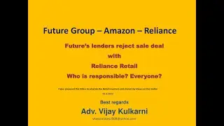 Future&rsquo;s lenders reject sale deal  with  Reliance Retail FutureGroupShares​ #FutureRetail