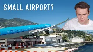 Only Airport In The COUNTRY - Flying Planes TO MONACO