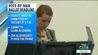 Vote-by-mail ballot request deadline Tuesday